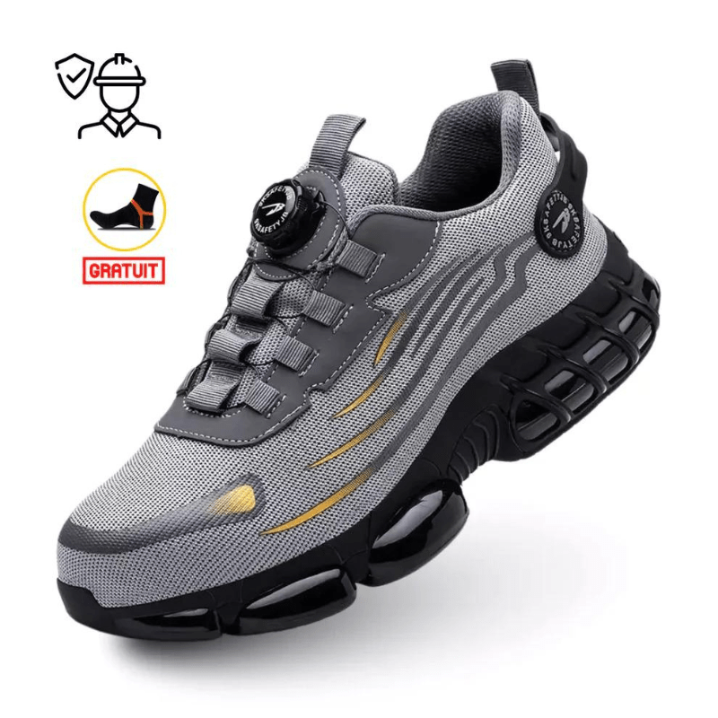 ProGuard - Chaussures de sécurité avec embout en acier et semelle antidérapante