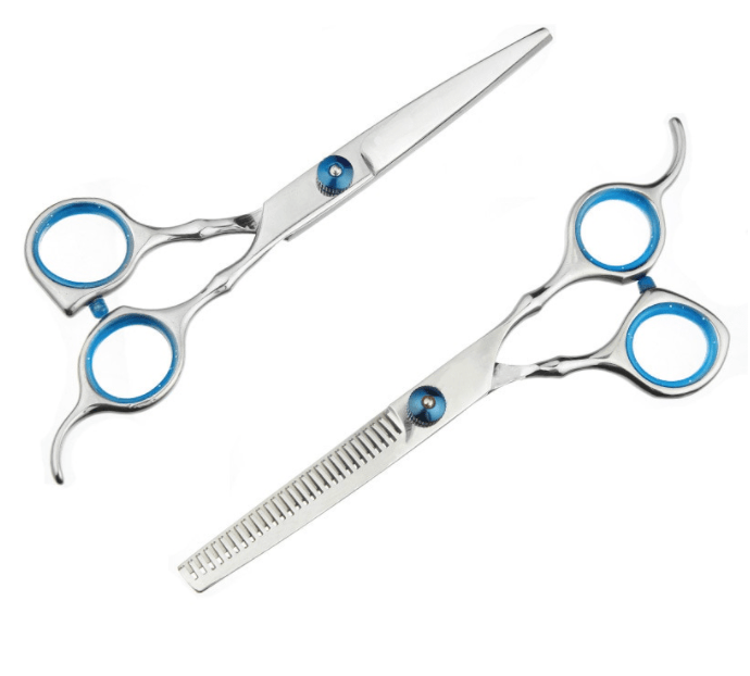  10-part hairdresser set made of stainless steel for precise haircuts at home-6