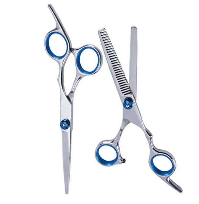  10-part hairdresser set made of stainless steel for precise haircuts at home-5