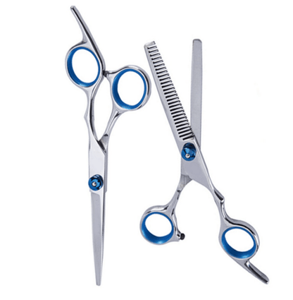  10-part hairdresser set made of stainless steel for precise haircuts at home-5