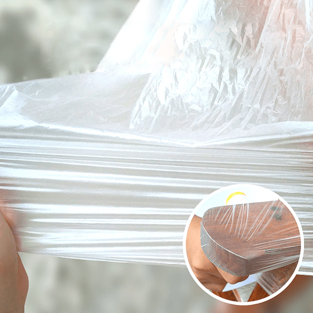 Paint Protection Film - Transparent Adhesive Plastic Roll for Surface Protection, 0.55x20m, 1.10x20m, Easy Application for Renovation-5