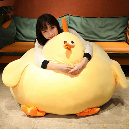 Puffloo Plushchick - Reuze Zachte Knuffelvogel voor Ontspanning en Knuffelen - Verschillende Maten