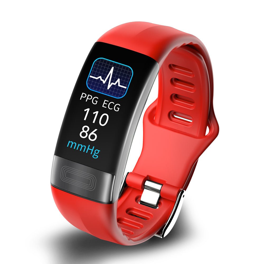 PulseSync – Braccialetto intelligente con monitor della pressione sanguigna, ECG e frequenza cardiaca