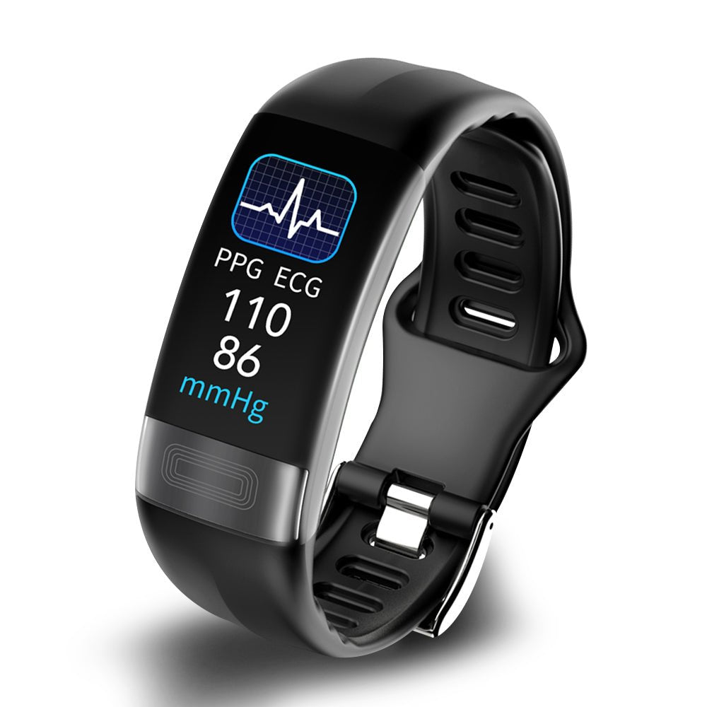 PulseSync – Braccialetto intelligente con monitor della pressione sanguigna, ECG e frequenza cardiaca
