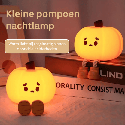 Pumpkinshape - Rustgevend nachtlampje in de vorm van een pompoen voor ontspannen slapen van kinderen