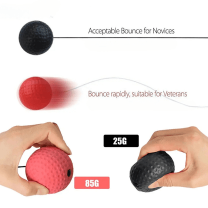  Punchpro reflex ball for boxing training - improve reflexes and coordination-4