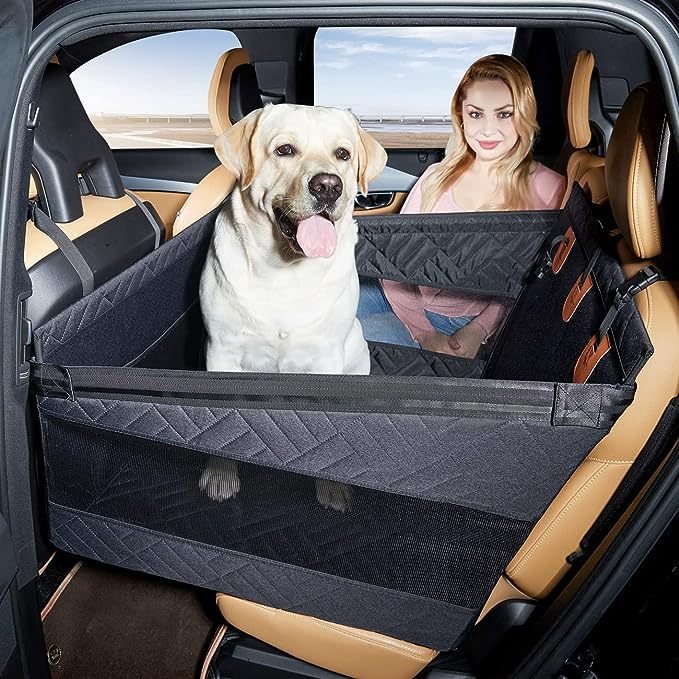  Puppprotector Plus - waterproof dog mat with memory foam for maximum comfort in the car-6