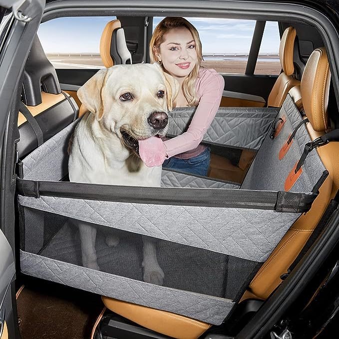  Puppprotector Plus - waterproof dog mat with memory foam for maximum comfort in the car-2