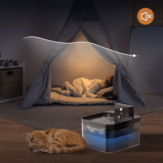  Pureeflow Fountain - intelligent cat fountain with movement sensor & filter system-3