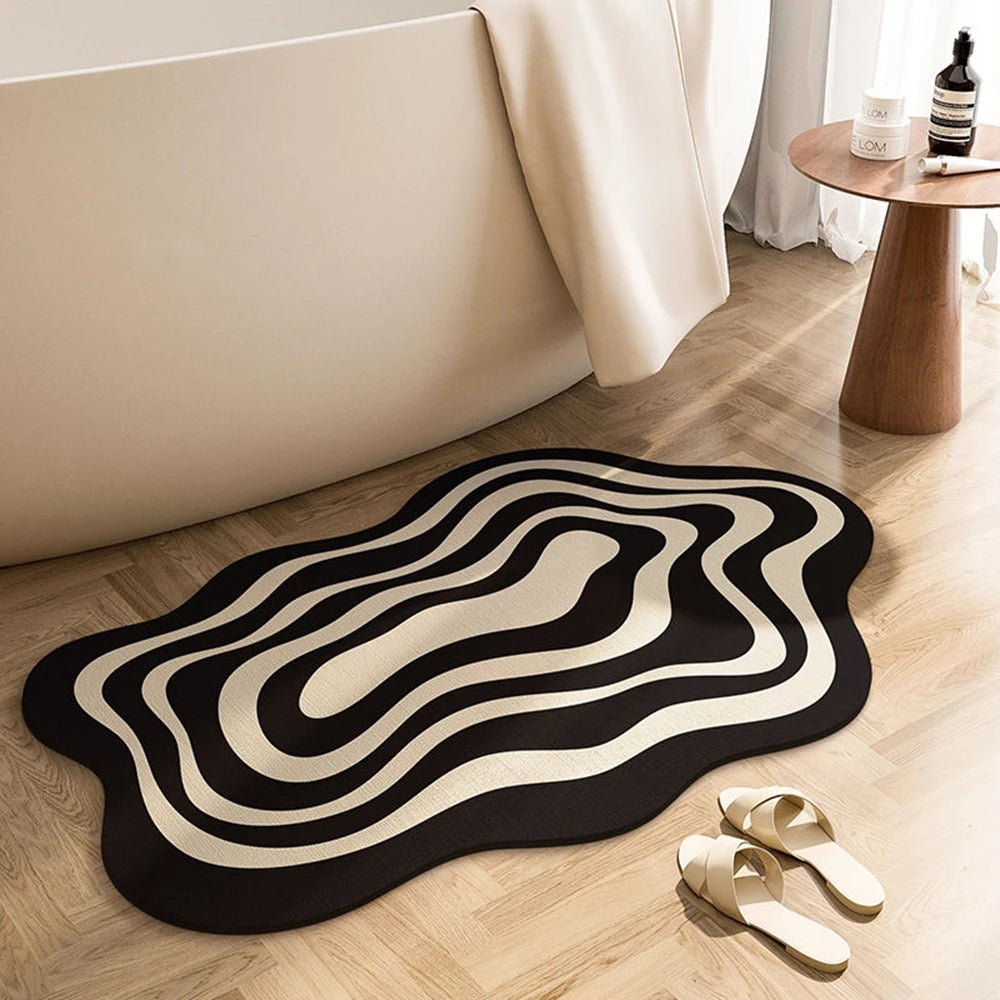 NEATRA CLEANLY – Quick-Drying Diatom Mud Bath Mat for Non-Slip Bathroom Safety 3