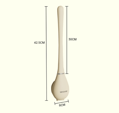 PureScrub – Brosse de toilette en silicone hygiénique avec support