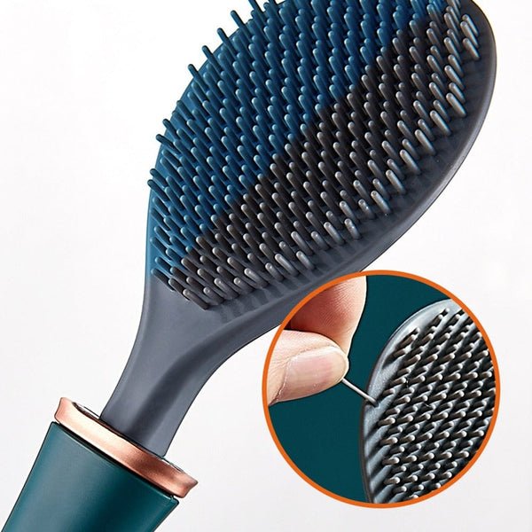 PureScrub – Brosse de toilette en silicone hygiénique avec support