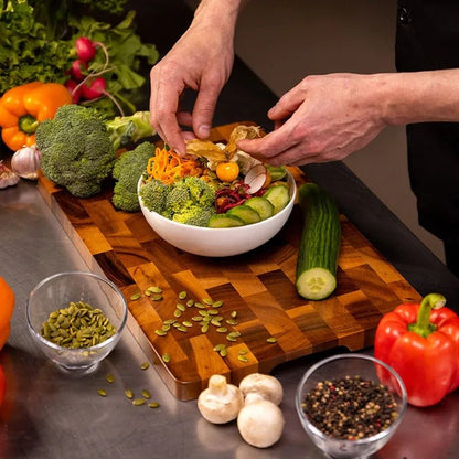  Purewood acacia cutting board - elegant & functional for every kitchen-5