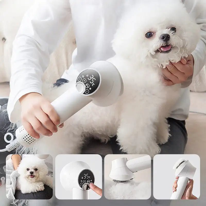  Purrfectdry-Leiser 2-in-1 hair dryer & brush for pets-5