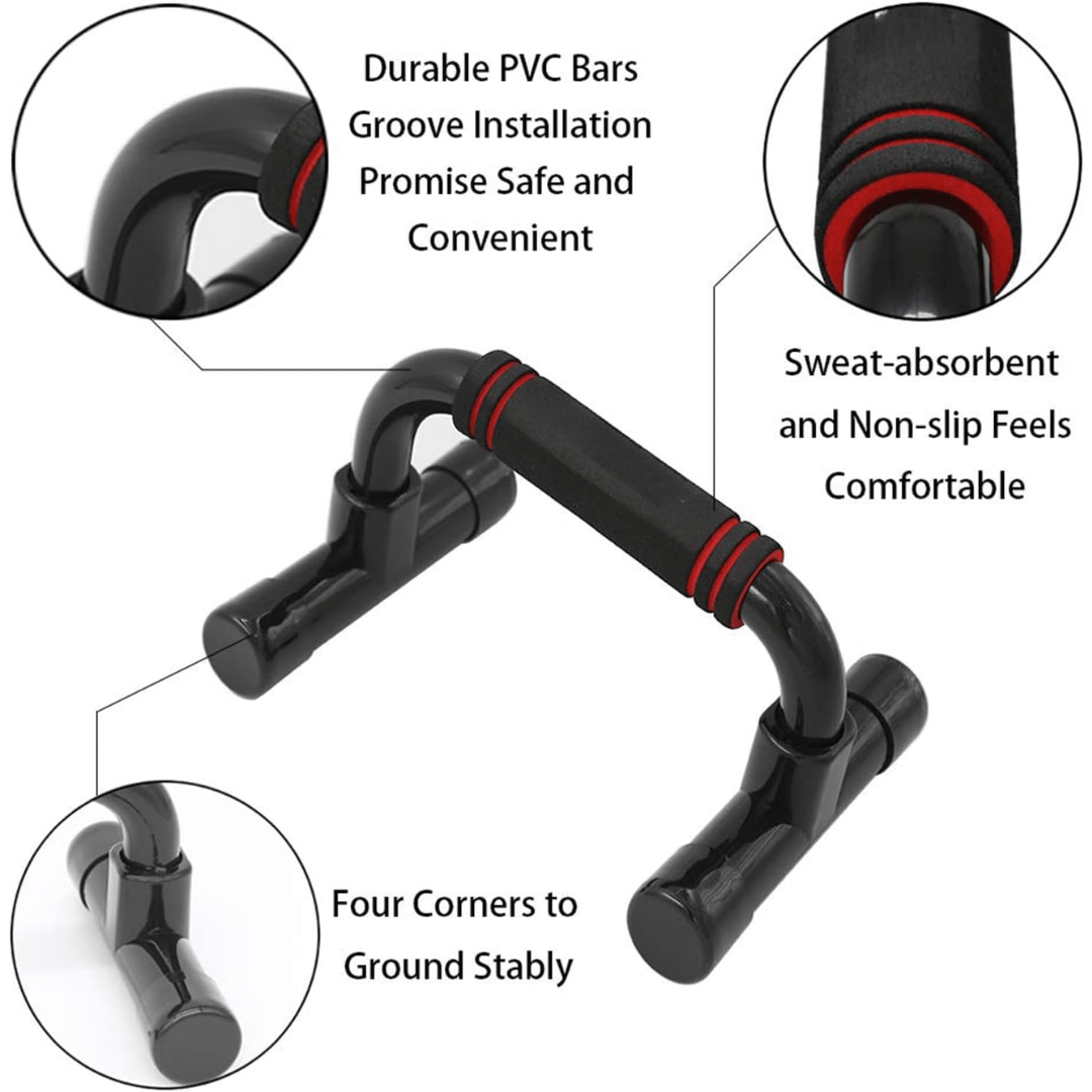  Pushmaster pushup handles-ergonomic handles for effective training, anti-slip-based, light and portable-5