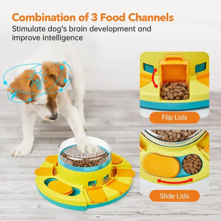  Puzzlefeast Pet Feeder-Interactive Anti-Schlinge-Napf for dogs & cats-5