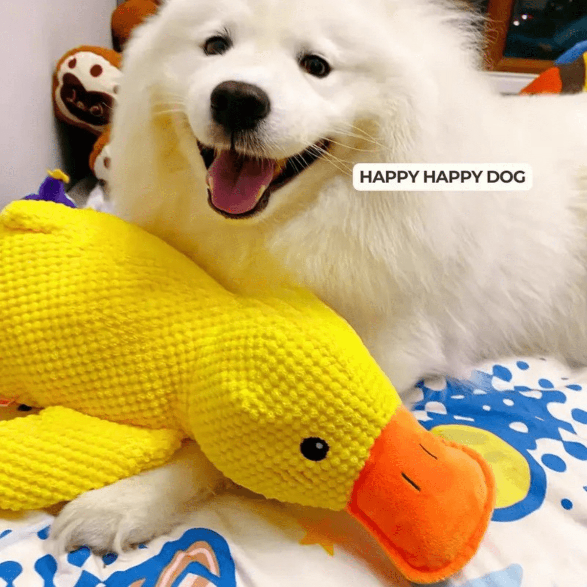 QUACKLY – Beruhigendes Enten-Plüschtier für Hunde