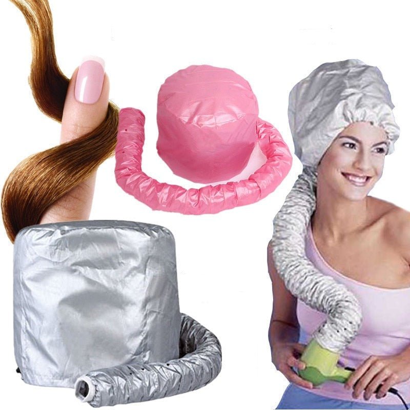  Quickdry - Set of 2 hair dryer caps for quick drying & gentle care-4