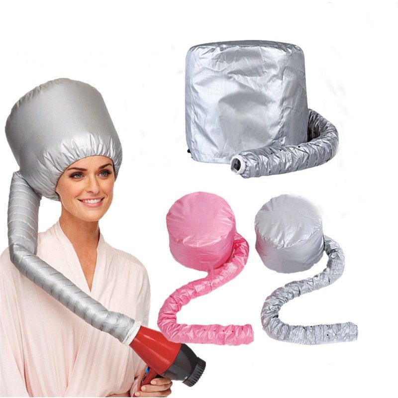  Quickdry - Set of 2 hair dryer caps for quick drying & gentle care-3
