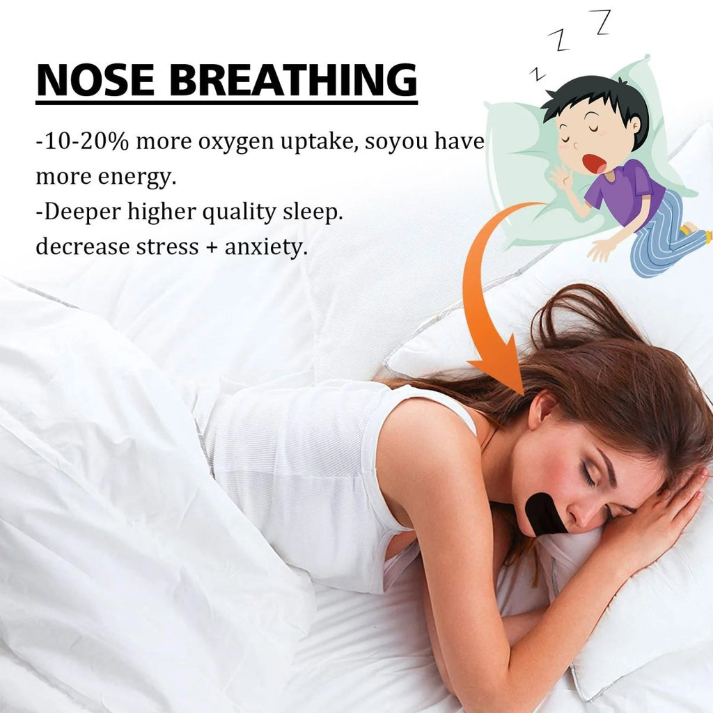 SLEEPTAPE – Anti Snoring Mouth Tape for Sleep, Comfortable Tape to Promote Nose Breathing 3