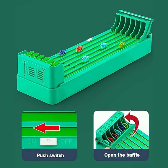 Gioco per famiglie Racetrack Hero - Divertimento frenetico per bambini e adulti, perfetto per le serate di gioco e i viaggi