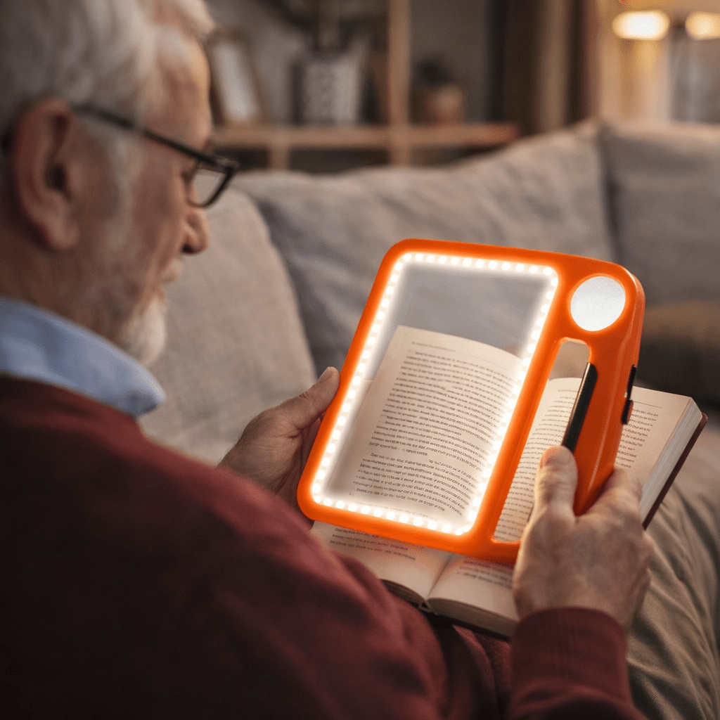 READMASTER Handheld Reading Magnifier with 5X and 10X Magnification ...