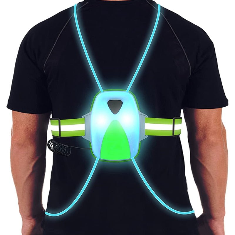  ReflectGlow - safety vest with LED lighting for maximum visibility when running-6