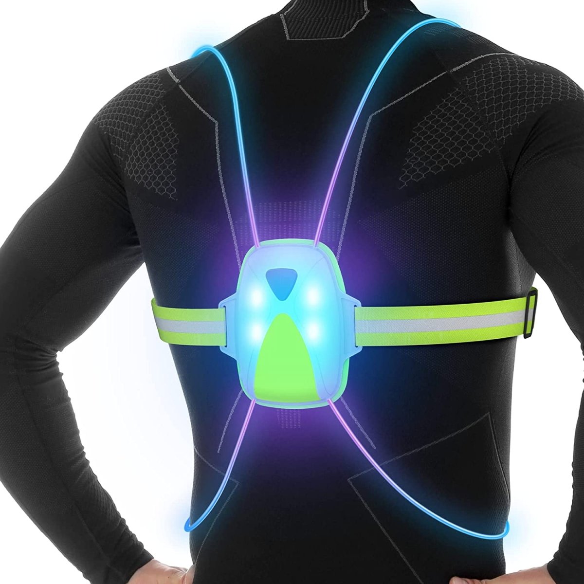  ReflectGlow - safety vest with LED lighting for maximum visibility when running-5