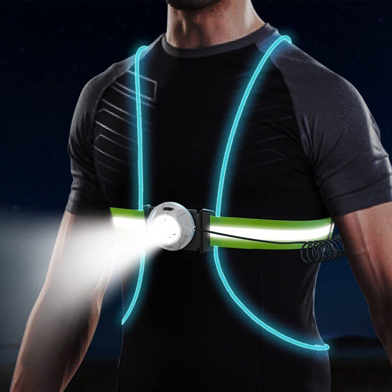  ReflectGlow - safety vest with LED lighting for maximum visibility when running-4