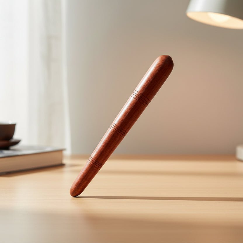 REFLEXWOOD – Natural Wooden Acupoint Massage Stick for Foot Reflexology & Meridian Therapy 0