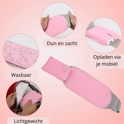  Relaxheat - electrical abdominal heating with heat and vibration function-6