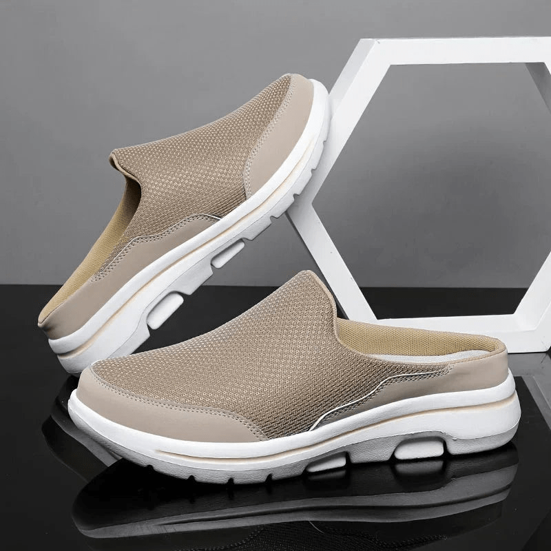 RELAXWALK PANTOFFELS – Ademend herenpantoffels voor binnen met demping