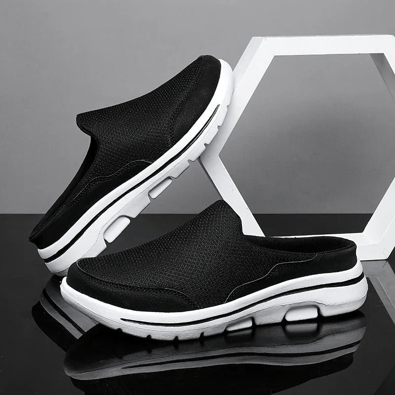 RELAXWALK PANTOFFELS – Ademend herenpantoffels voor binnen met demping