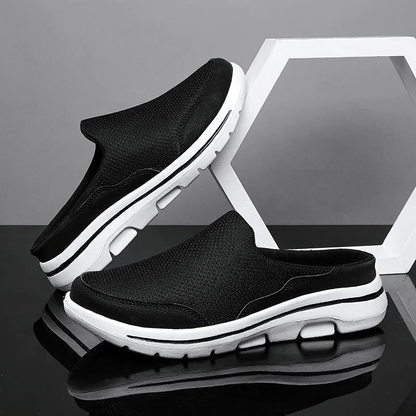 RELAXWALK PANTOFFELS – Ademend herenpantoffels voor binnen met demping