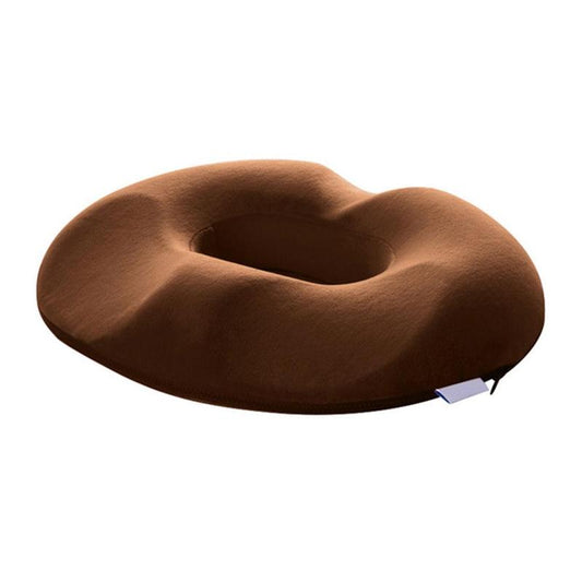 ComfortCushion - Donut-Shaped Memory Foam Pillow for Tailbone & Hemorrhoid Relief 0