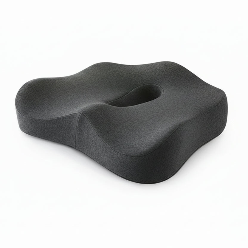 ComfortPlus - Memory Foam Orthopedic Seat Cushion with Bamboo Charcoal for Pain Relief 9