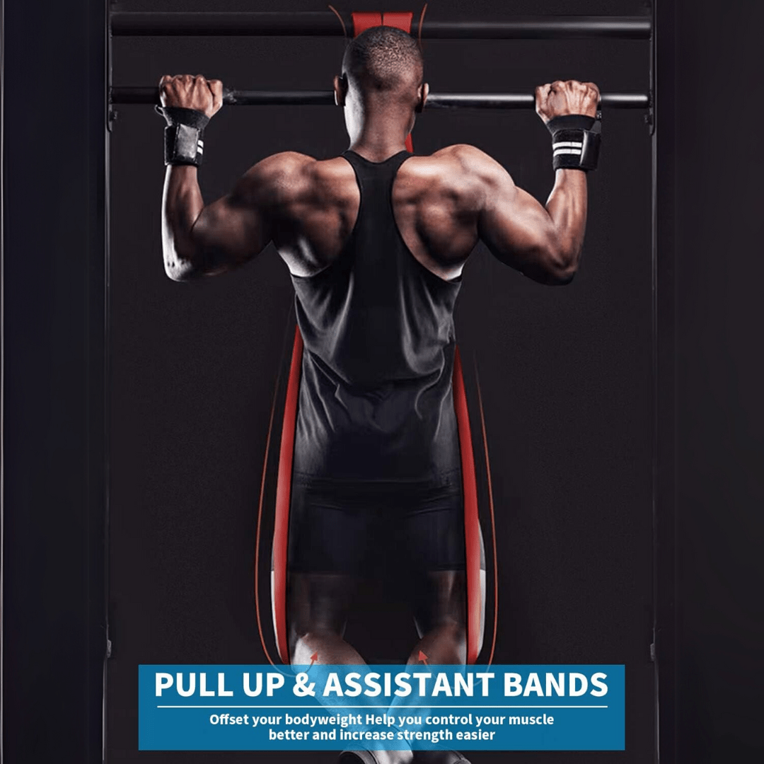  Resistforce-Set of Pull-Up aid tires with various resistance levels-6