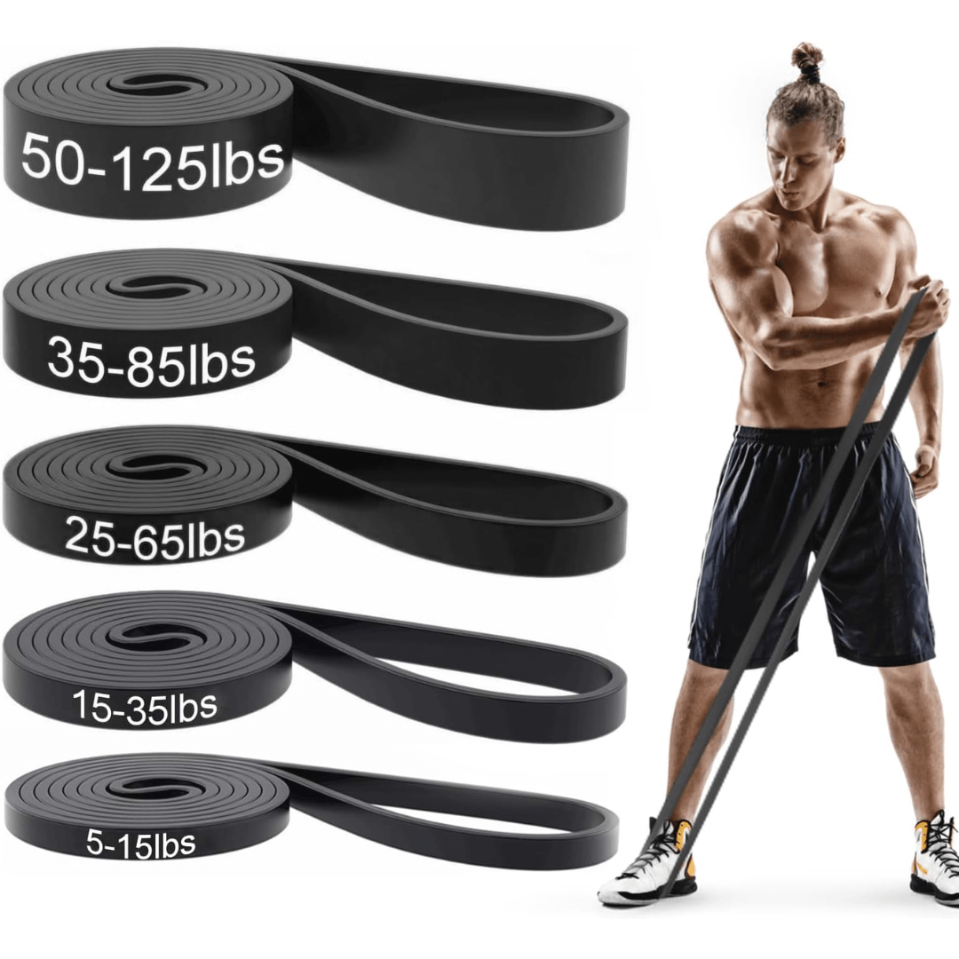  Resistforce-Set of Pull-Up aid tires with various resistance levels-1