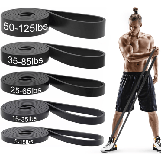  Resistforce-Set of Pull-Up aid tires with various resistance levels-1