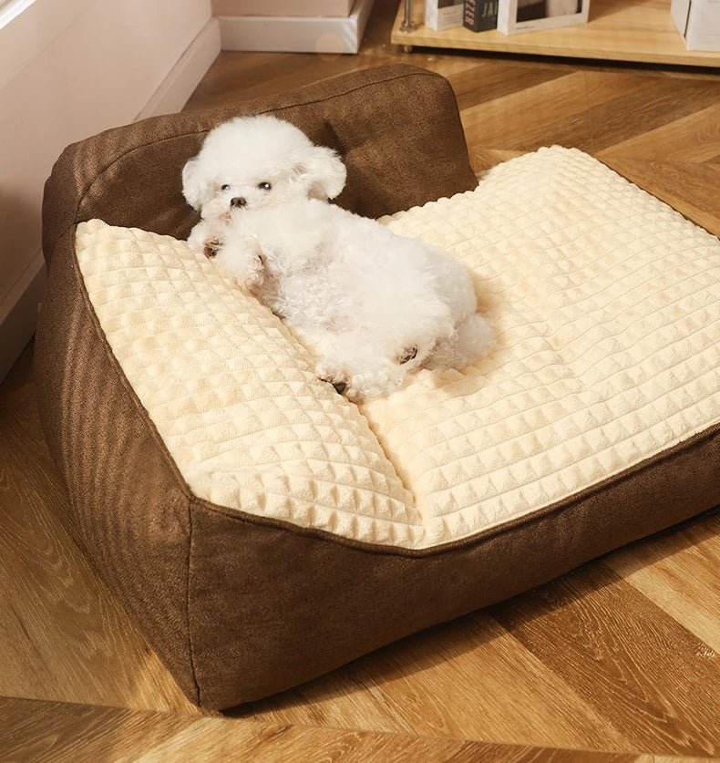 SLEEPPET – Large Thickened Washable Dog Bed & Cat Bed with Stable Non-Slip Base 6