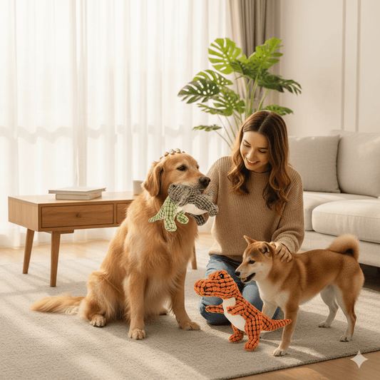 Juguete para Perro Rexxy – Juguete de Dinosaurio Indestructible para Masticadores Poderosos