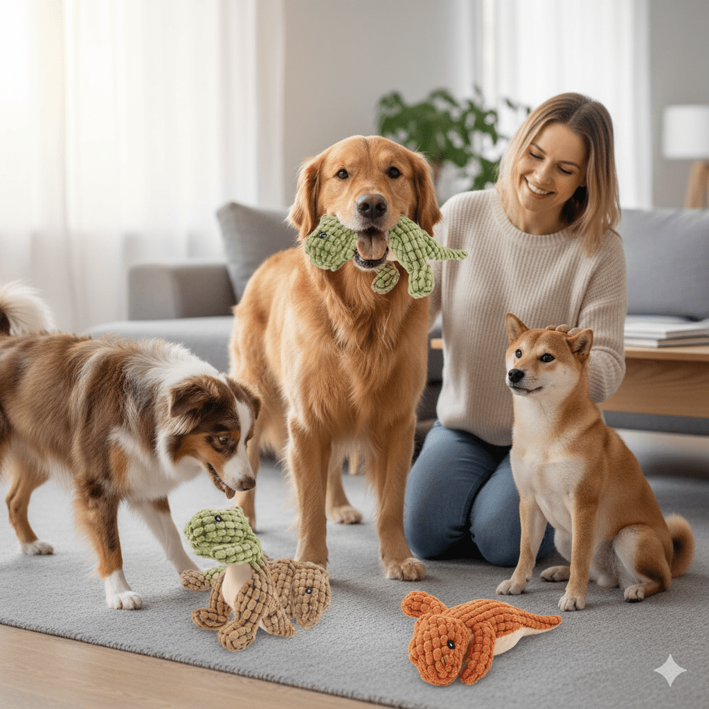 Juguete para Perro Rexxy – Juguete de Dinosaurio Indestructible para Masticadores Poderosos