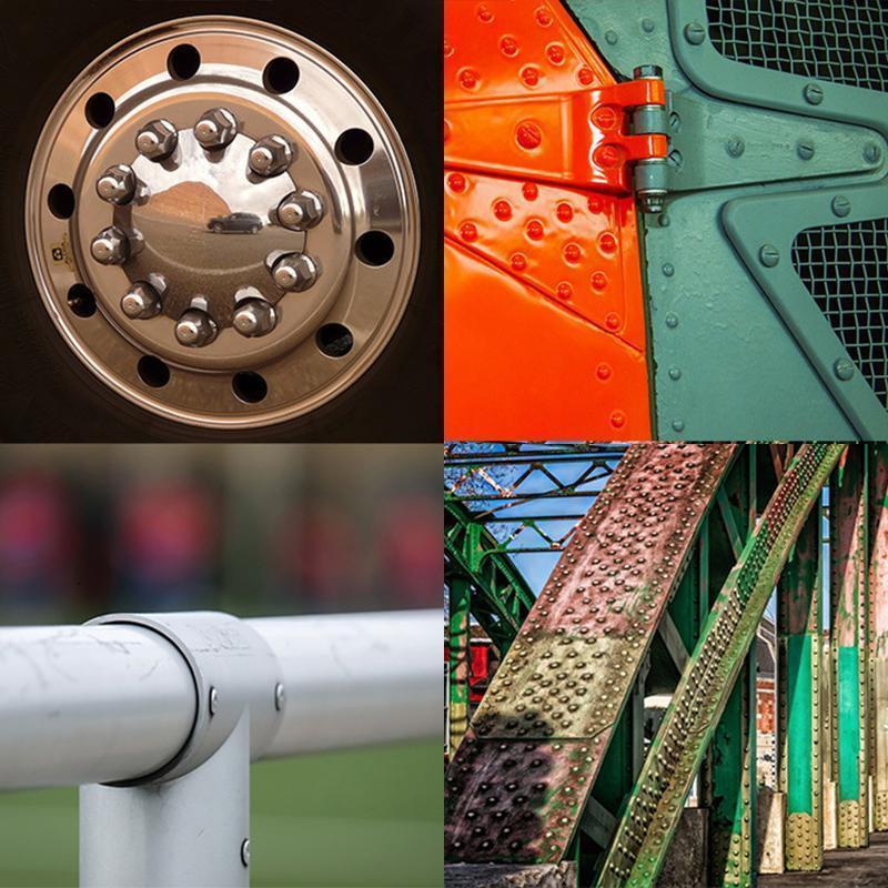 Rivetgun Adapter Kit for Electric Drills – Includes 4 Nozzles and 120 Screws, Ergonomic Design, Durable Aluminum Alloy-6