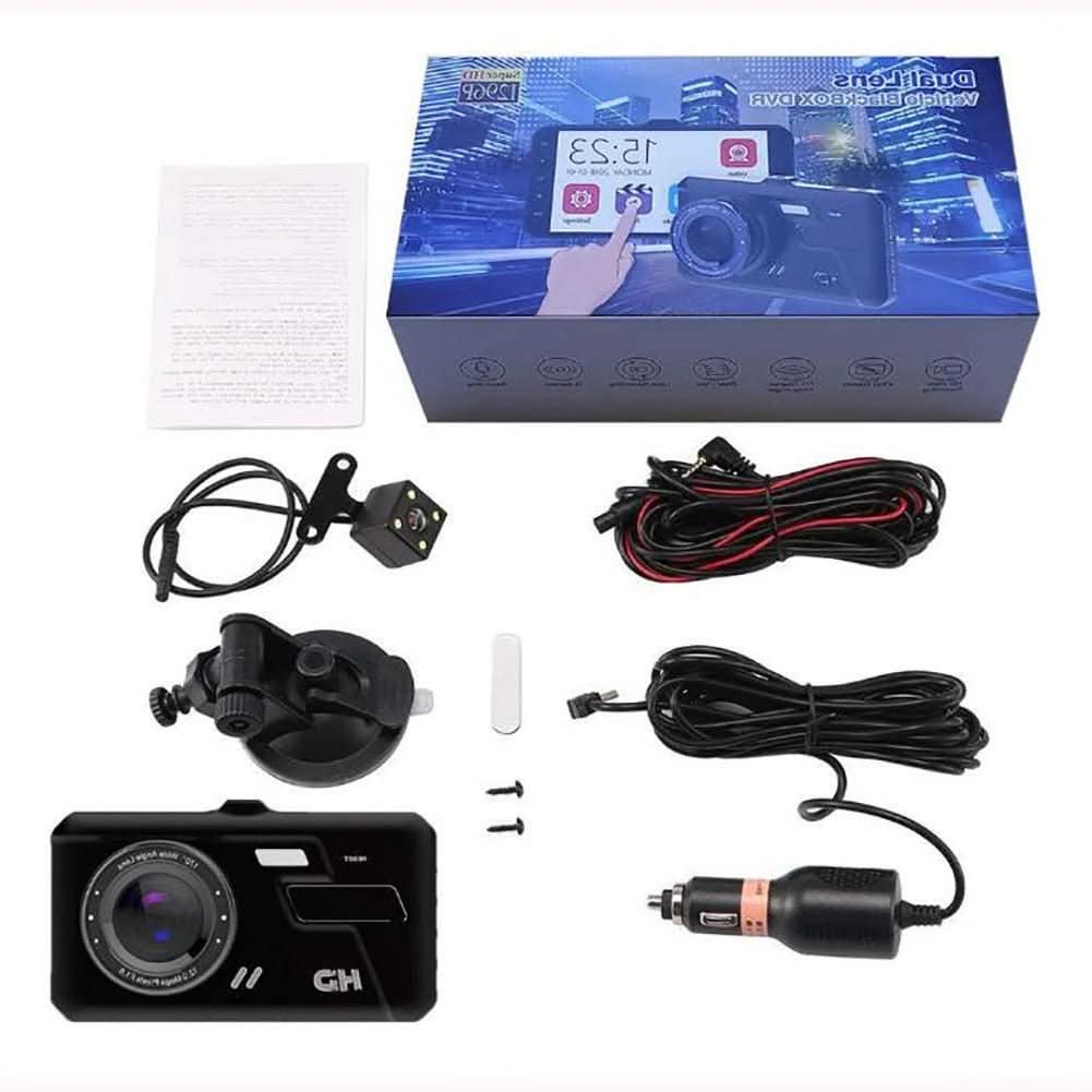 SmartDrive - 1080P Dual Lens Dash Cam with 170° Wide-Angle Coverage 1