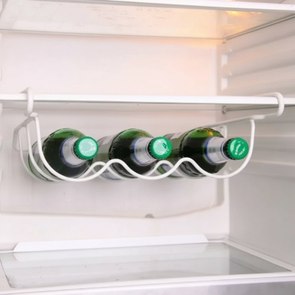 ROLLRACK – Space-saving rolling bottle holder for refrigerator shelves 4