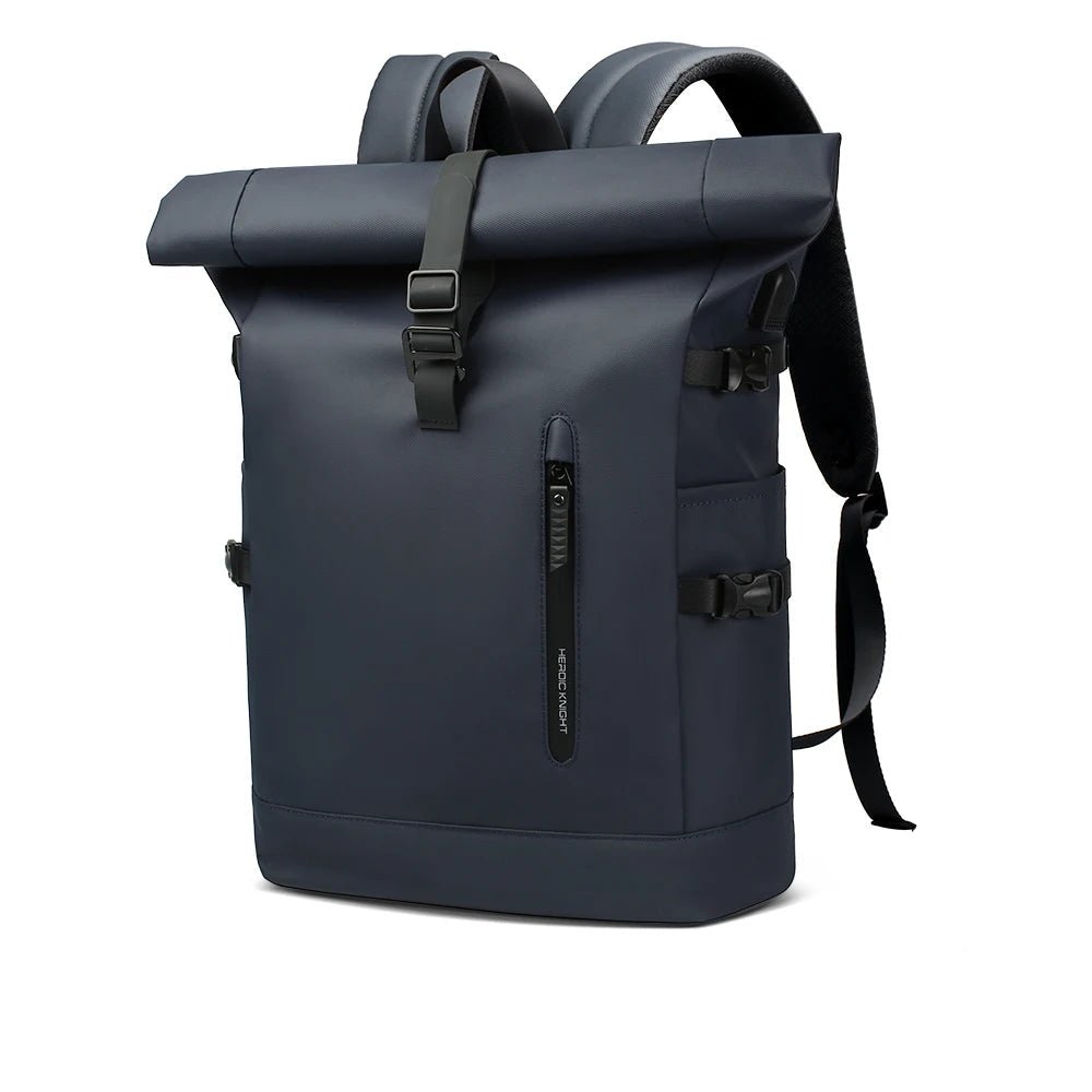 ROLLTRAIL Rolltop Backpack – Expandable, Waterproof, USB Charging, Anti-Shock, Fits 15.6” Laptop