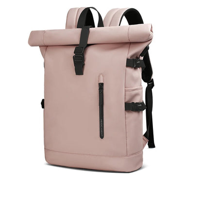ROLLTRAIL Rolltop Backpack – Expandable, Waterproof, USB Charging, Anti-Shock, Fits 15.6” Laptop