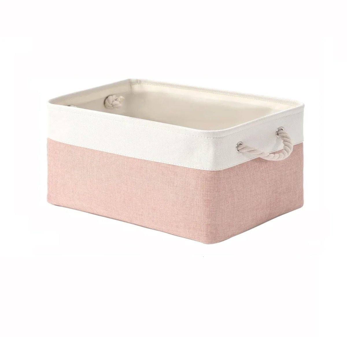 PURELIN – Linen Fabric Storage Basket Organizer for Toys, Clothes & Home Use 9
