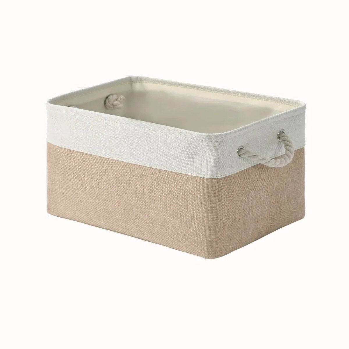 PURELIN – Linen Fabric Storage Basket Organizer for Toys, Clothes & Home Use 6