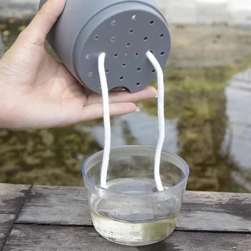 Self-Watering Hydroponic Flower Pot - Double-Layer Hanging Plant Pots 5